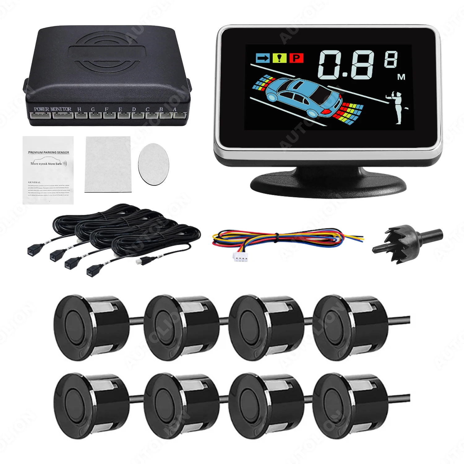 Enhanced Safety with Visual Reverse Parking Sensors