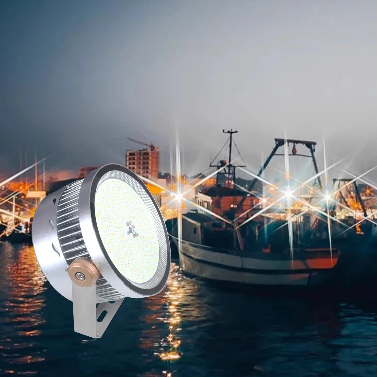 High-Power Waterproof Led Night Fishing Light Fish Gathering Lure Attrac Fishing Light Boat With Led Lure Fish Light