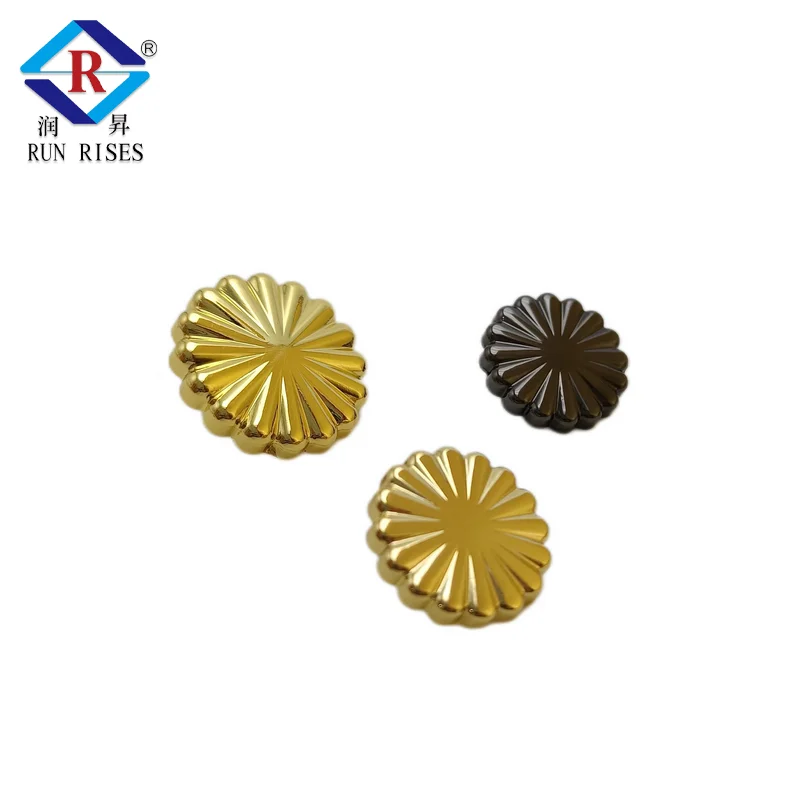 New style decorative Furniture accessories golden strip sofa button