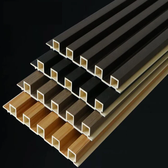 
Custom indoor background wall board grille ecological wood wall decorative panel 