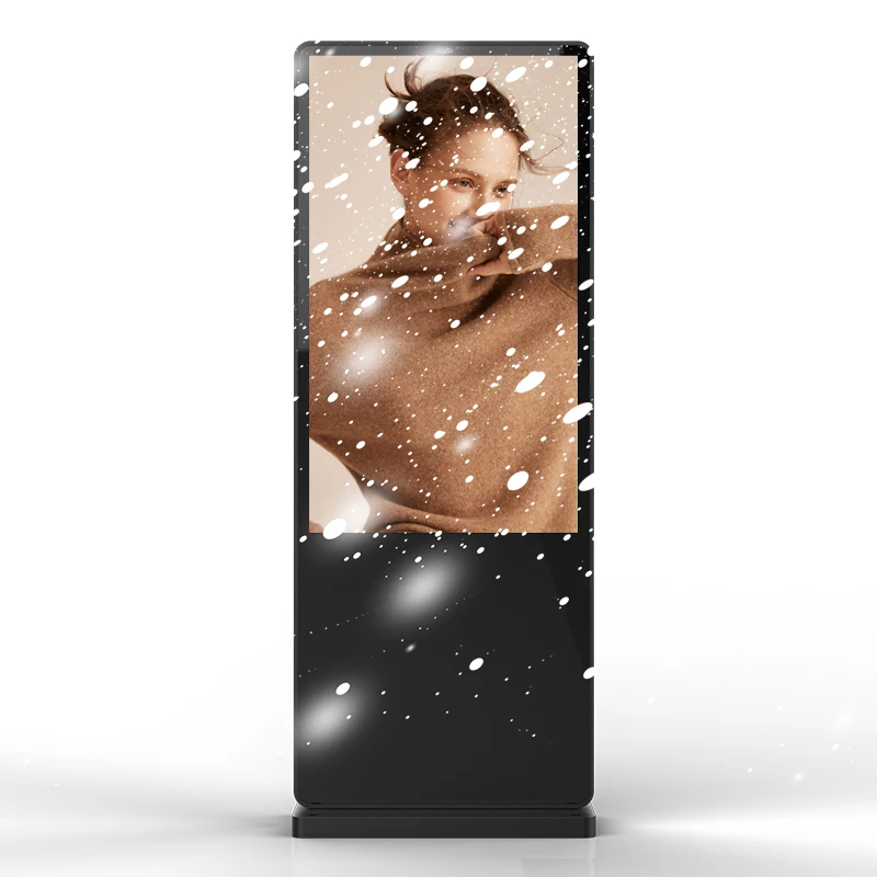 Цифровой маркетинг реклама алюминиевые наружные ЖК-мониторы Android Наружные Вывески вертикальный ЖК-монитор