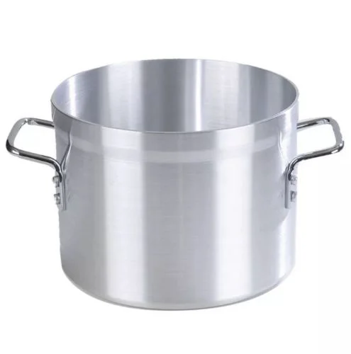 2023 Made in China Superior Quality Diameter 320mm Silver Color Aluminum Stock Pot