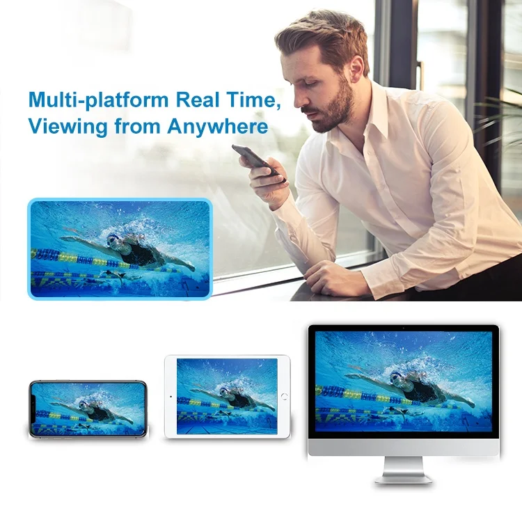 
8MP 4K Motorized focus 3.6mm lens IP68 waterproof 316 stainless steel ROV underwater network camera 