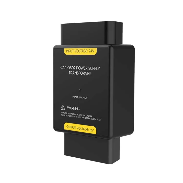 Низкая цена Трансформатор источника питания Autool адаптер OBD мощностью от 24 В до 12 мини портативный диагностический инструмент
