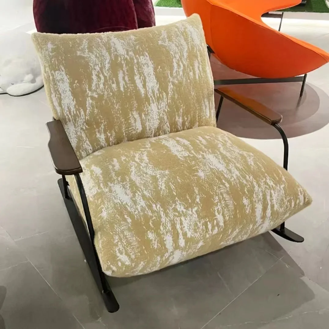 2024 Most Popular Luxurious Leather Cigar Lounge Chair with Superior Comfort and Stylish Design Imported Nordic Style Armchair