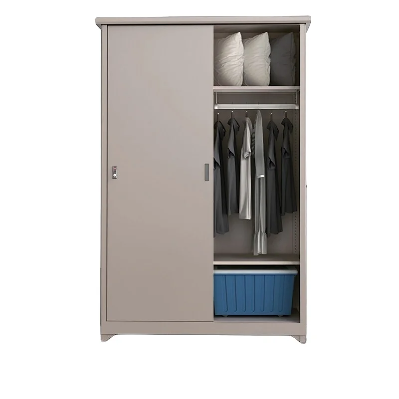 Sliding Door Outdoor Storage Cabinet Waterproof Garden Shed Garden Storage Bin