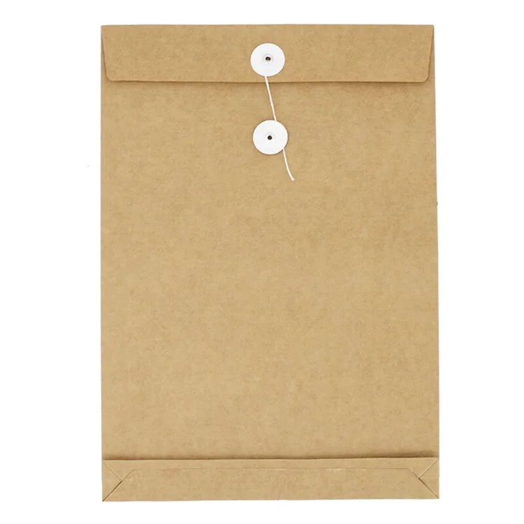 Пользовательская Мода, хорошая цена, бумажный пакет для файлов из крафт-бумаги, пользовательский контент