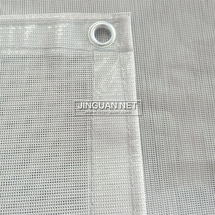 130g 170g 270g Fire retardant PVC Mesh sheet for construction building protection