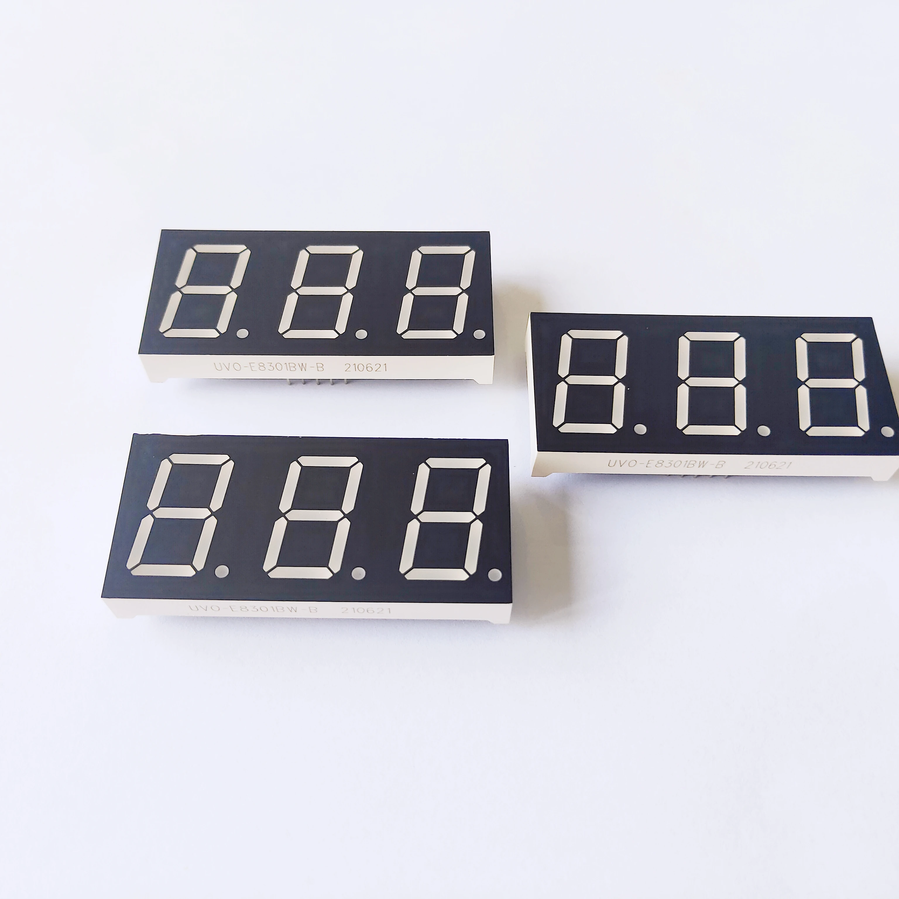 Hot sale custom LED digital tube  0.8 inch 2 3 digit 7 segment nixie tube