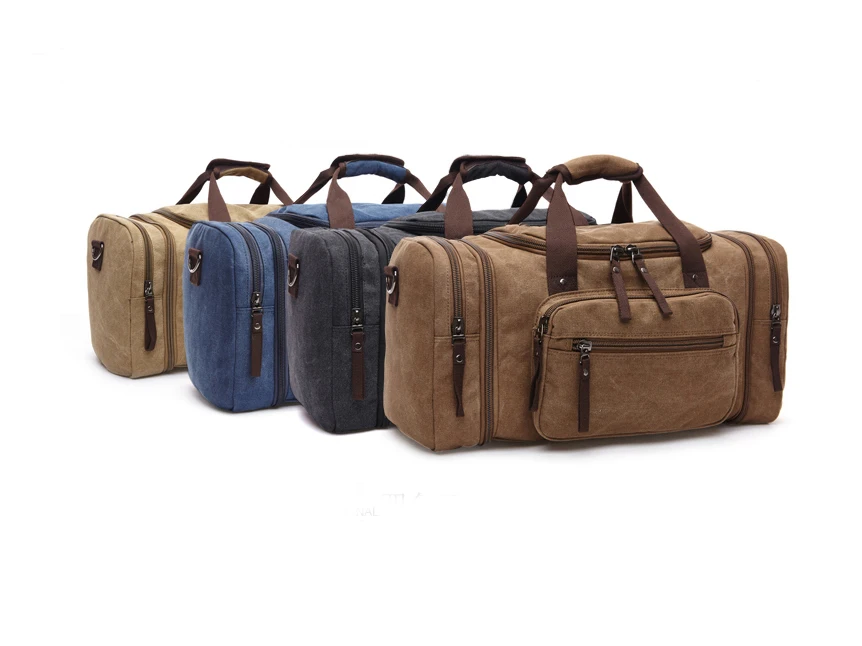 Luxury large storge sport waterproof canvas high quality  travel duffle bag