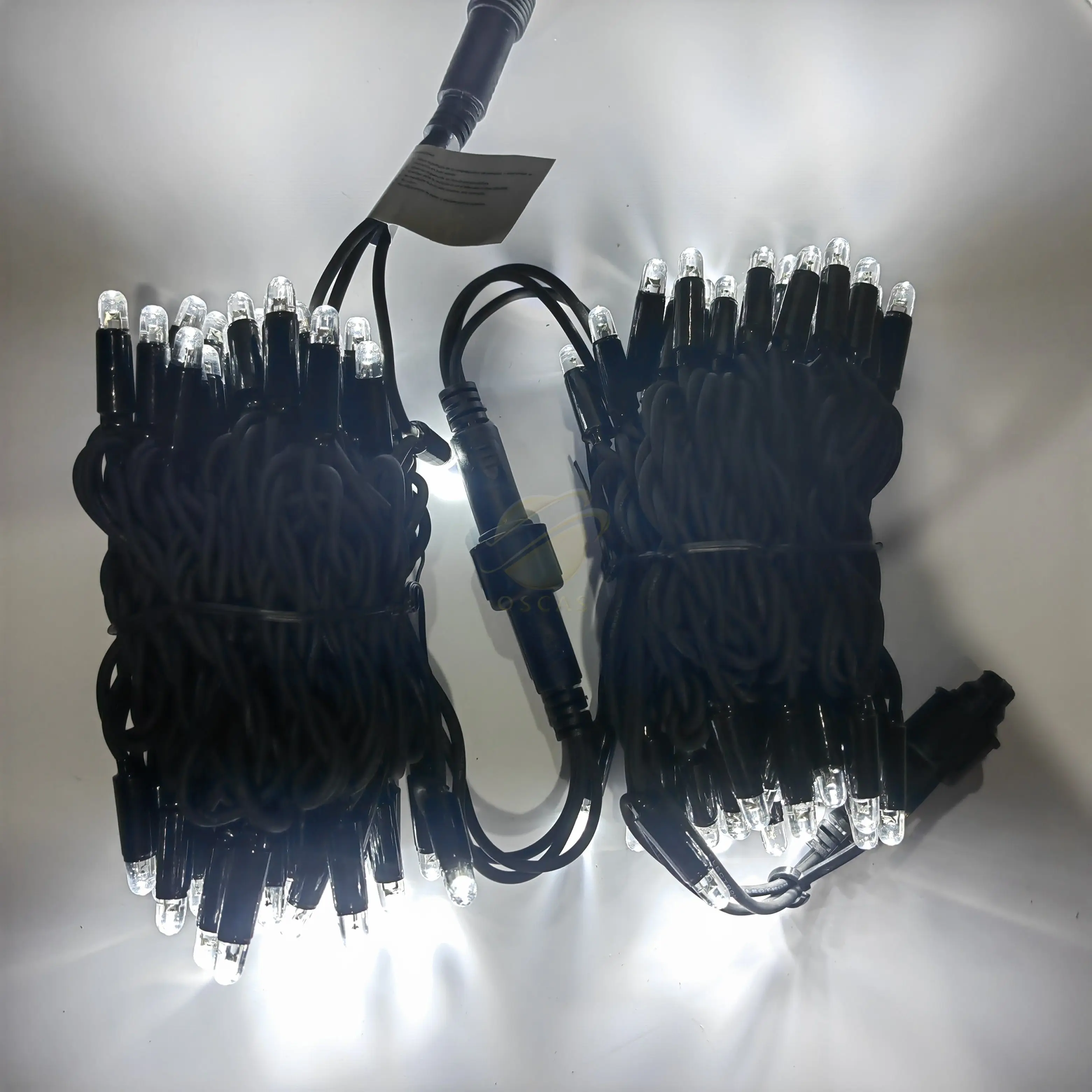 decoration waterproof rubber cable led string lights for outdoor