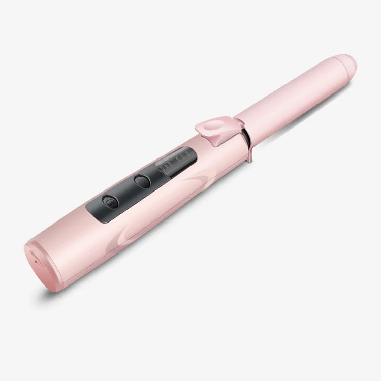 Electric Ceramic Hair Curler Rechargeable Curling Iron Roller Curls Wand Waver Fashion Styling Tools