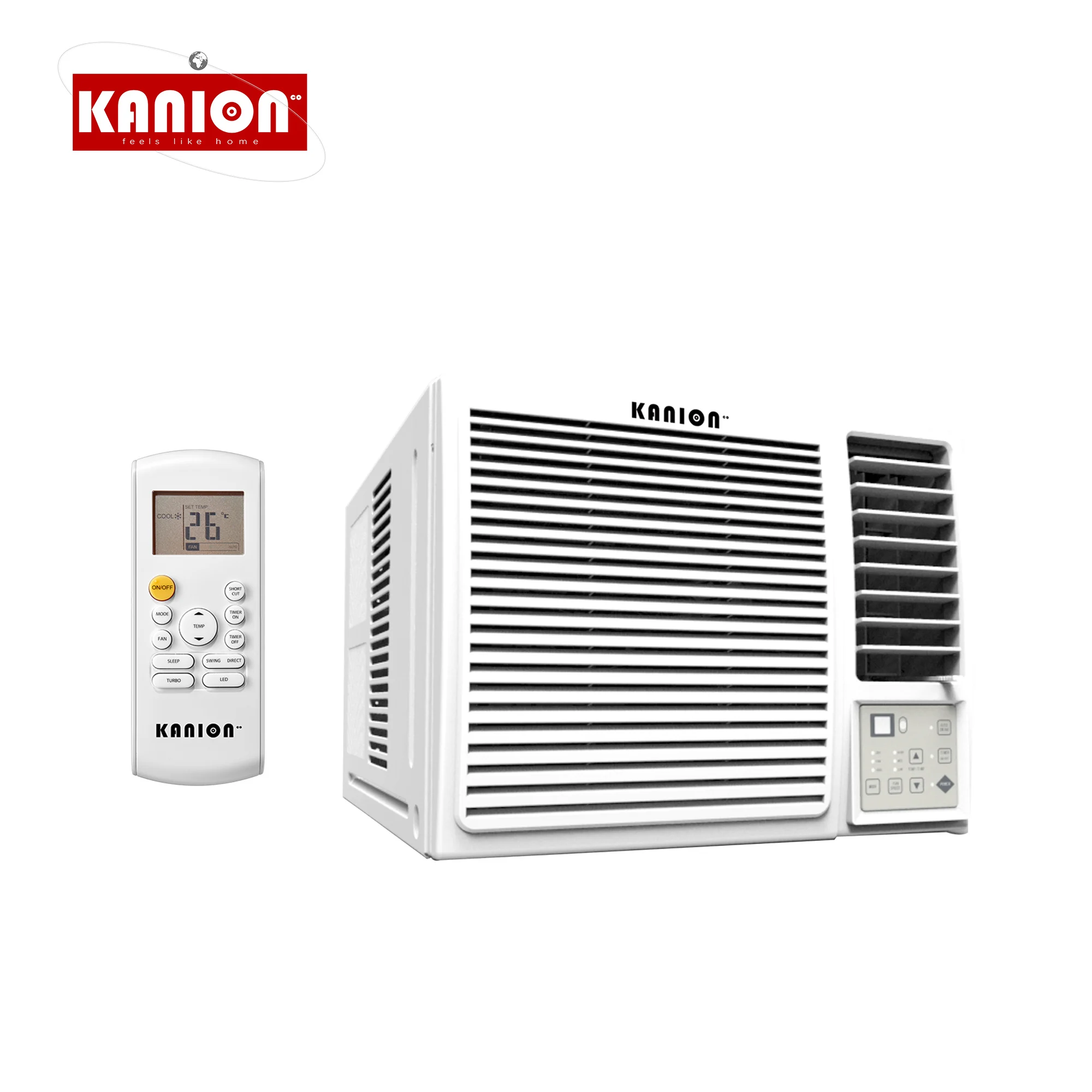 Оконный Кондиционер переменного тока 1 5 тонн 18000BTU охлаждающий только R410A пульт дистанционного управления с фиксированной частотой Kilma оконные кондиционеры
