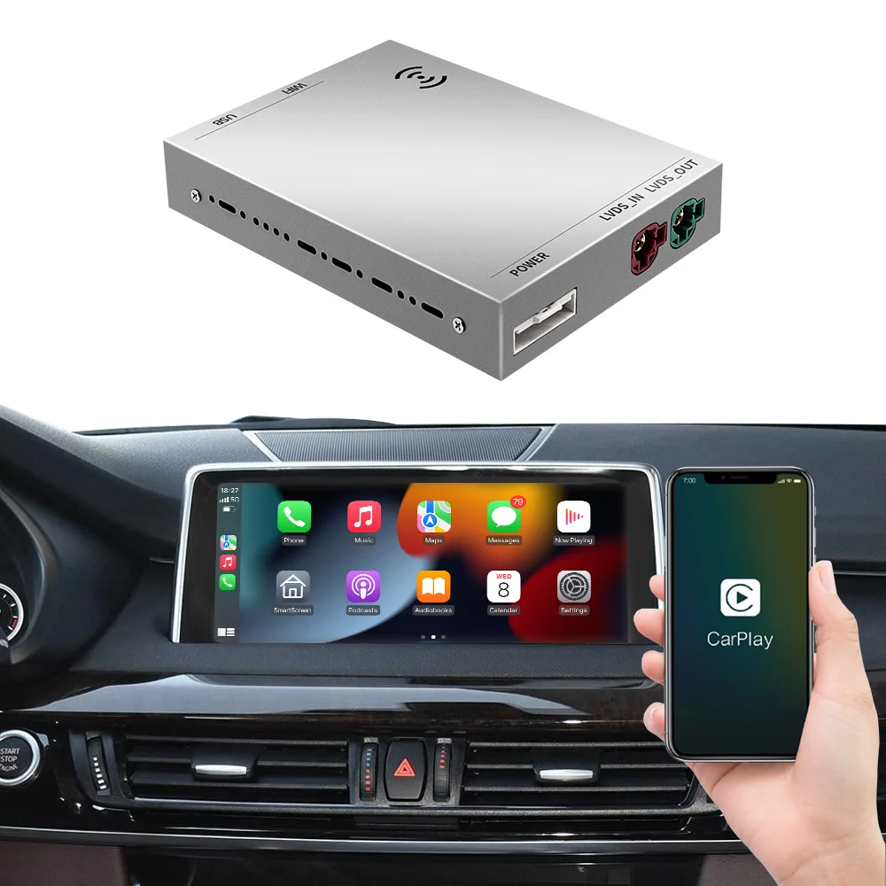 Autoabc Wireless Carplay Android Auto For Bmw Nbt/evo/cic/ccc 1 2 3 4 5 7 Series Carplay Interface Decoder Car Android Player