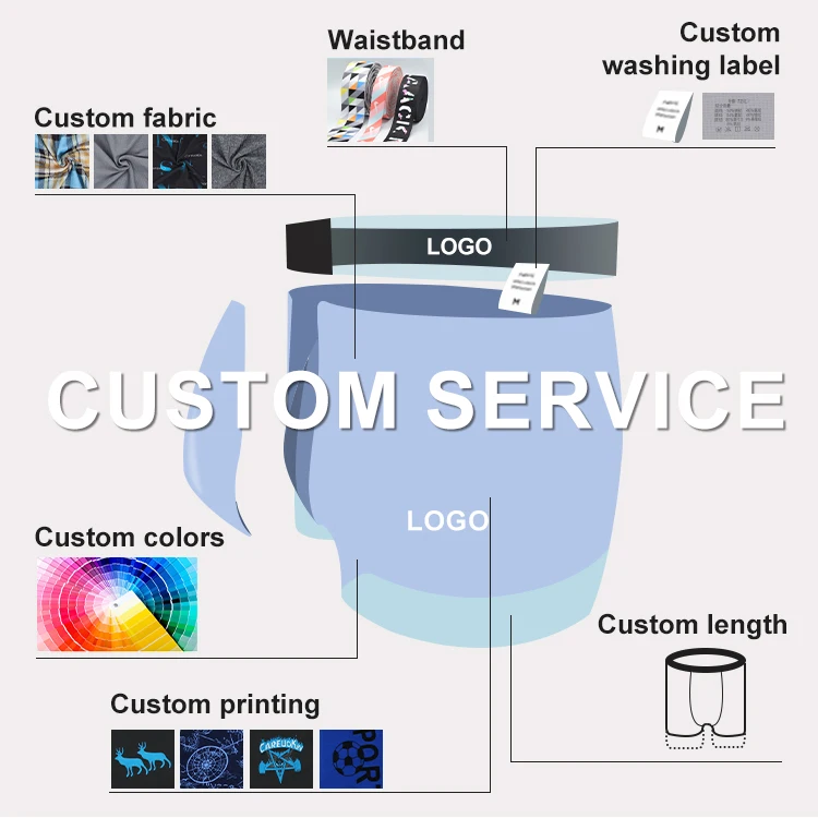 UOKIN A5239 High Quality Printing Underpants Milk-silk Soft and Cozy Quick Dry Black Boxer Briefs Letter Print