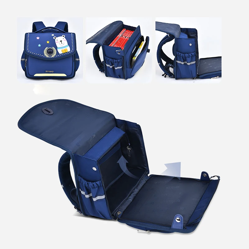 Factory Lemon Yellow school bag with water bottle set