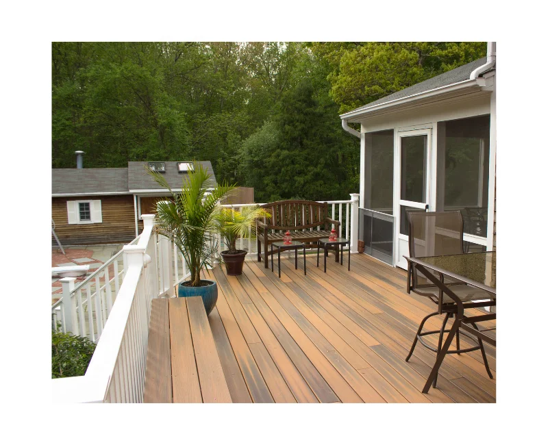 2024 High Quality Wpc Decking Hard Wearing Composite Waterproof WPC Outdoor Decking