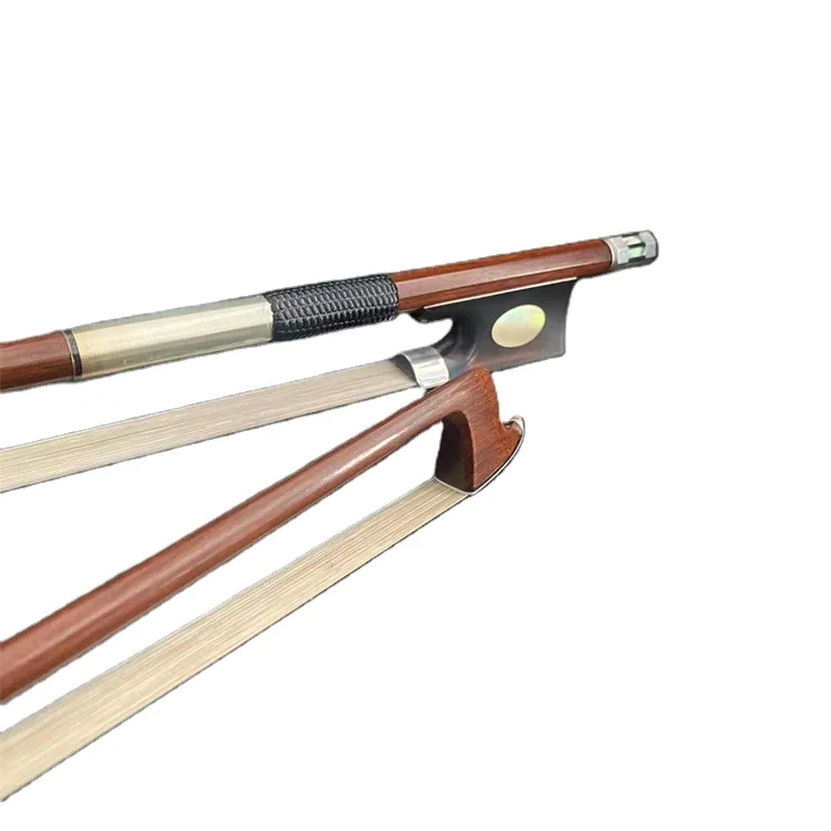 Customized ProfeSsional Round Stick Sandalwood Violin Parts Accessories Bow