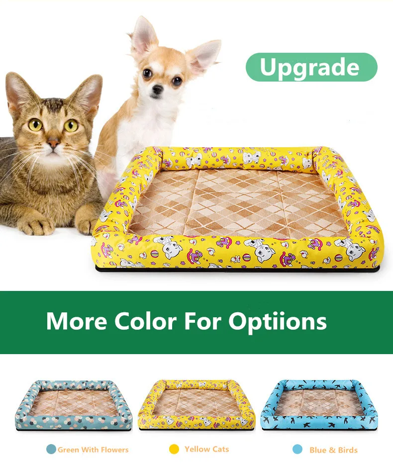 
Size S waterproof cooling pet mat for dog and cat bite resistant pet kennel dog ice mat pet bed cooling cat summer sleeping bed 