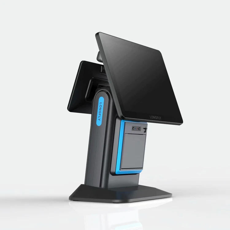 LongFly Pos-терминал с сенсорным экраном 80 мм автоматический принтер windows 10 pos система кассовый аппарат