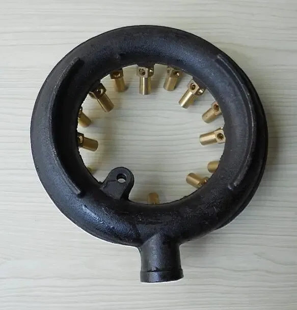 Top Quality  cast iron 16 tips jet stove gas burner for commercial stove