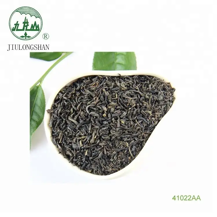 Te Verde Chun Mee Chinese Manufacturers Hot Sale Loose Leaf 100% Green Tea 41022AA