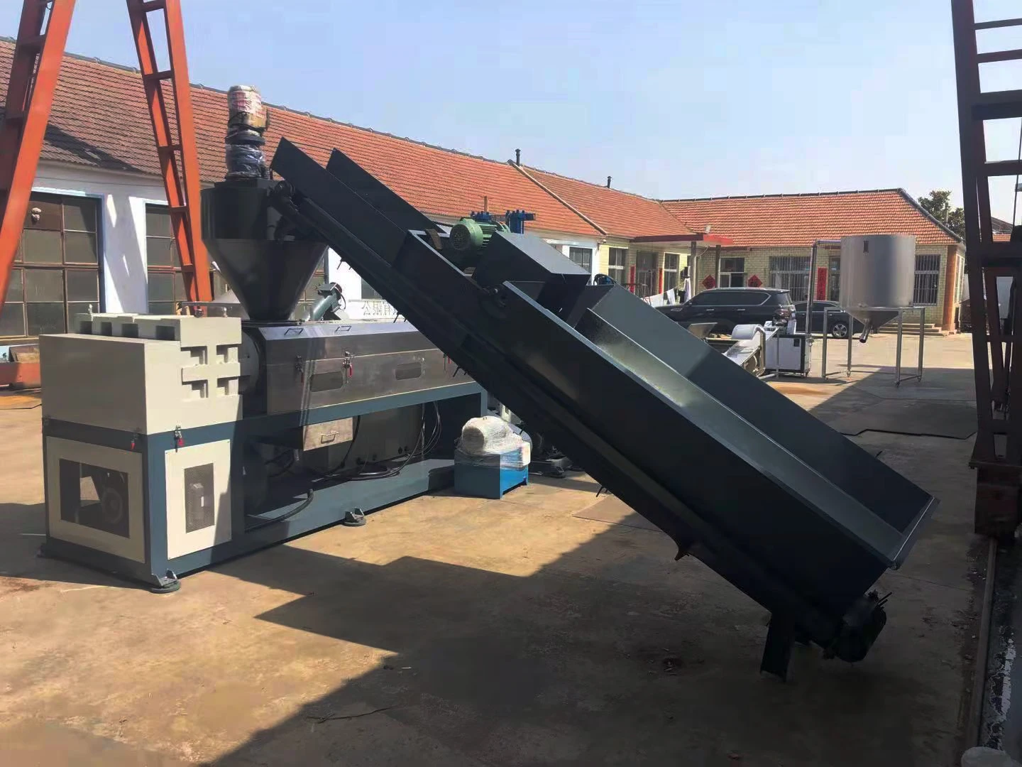 Water washing plastic granulator group/plastic recycling line/pellets making units