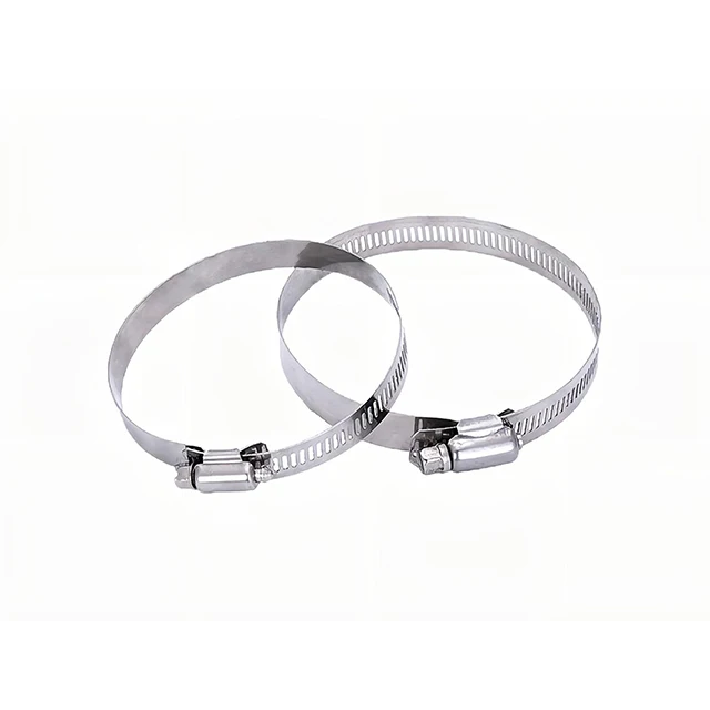 Power Seal Steel Hose Clamp American & German Type W4 Embossed Band Worm Gear Drive Free Samples Included