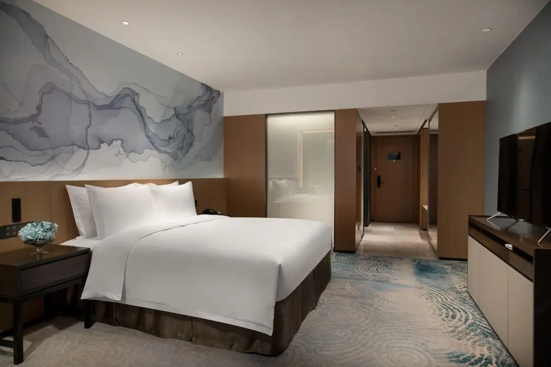 Shiyi Wholesale Modern Holiday Inn Express Hotel Bedroom Furniture Hotel Customized Bedroom Set