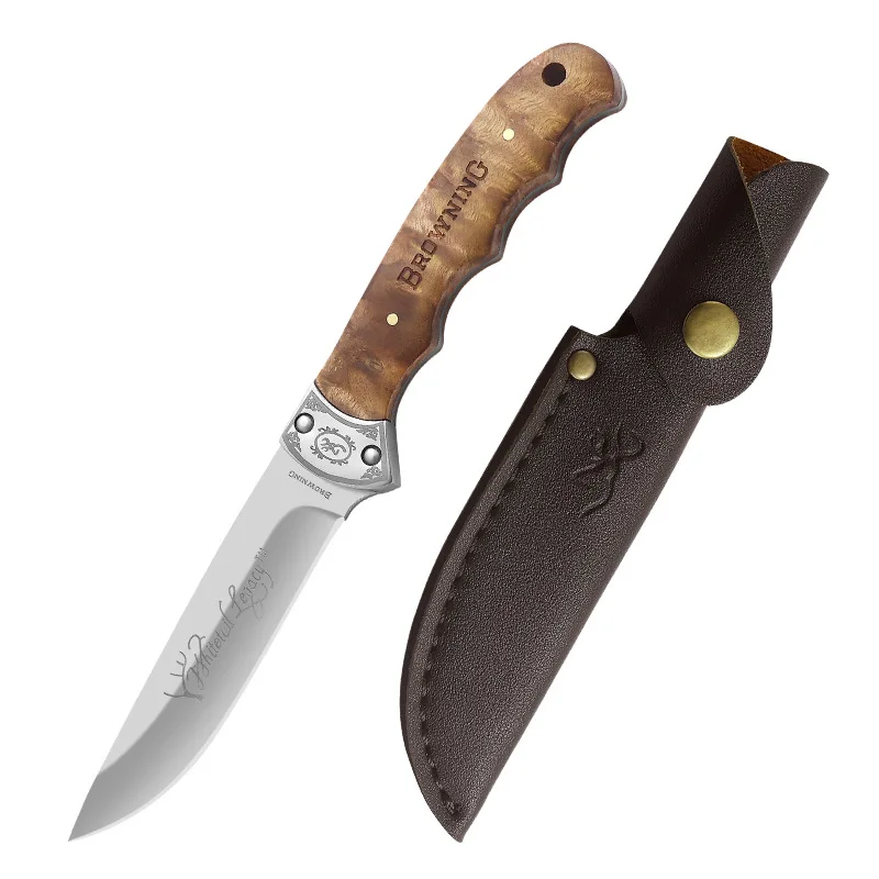 Outdoor survival Hunting Knife Camping camping cutters Fixed Blade Edged tactical knife bowie knife columbia utility