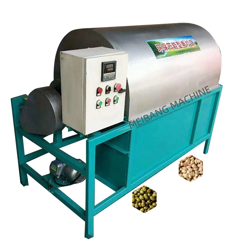 High quality Tea seed roasting machine Melon seeds baking machine Sunflower seeds roasting machine
