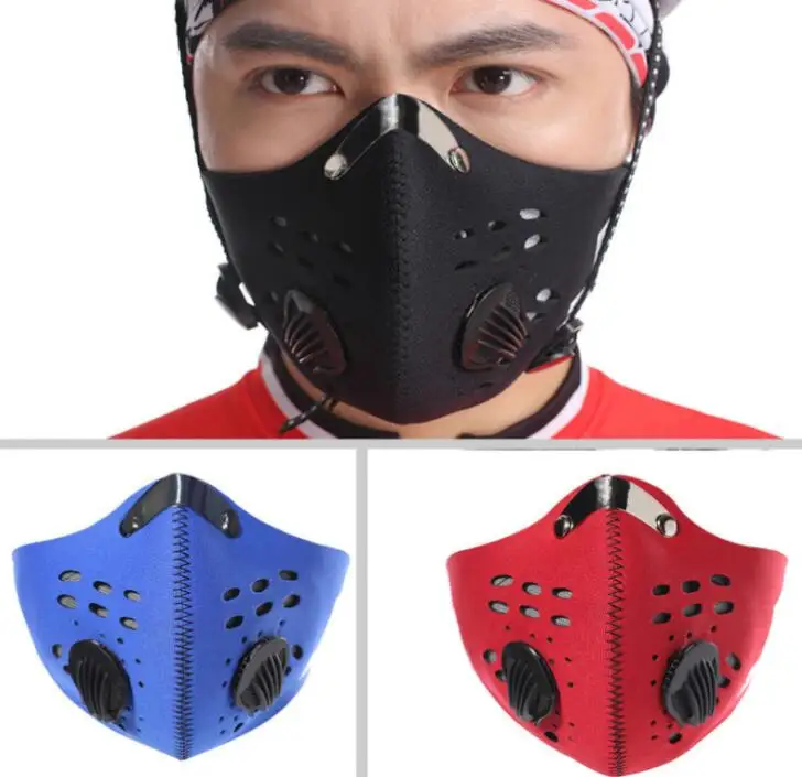 Уличная спортивная противотуманная теплая маска для езды на мотоцикле и велосипеде противопыльная маска для рта