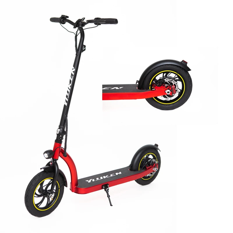 Оптовая продажа 2 колеса Электрический скутер 12 дюймов толстые шины для здорового образа