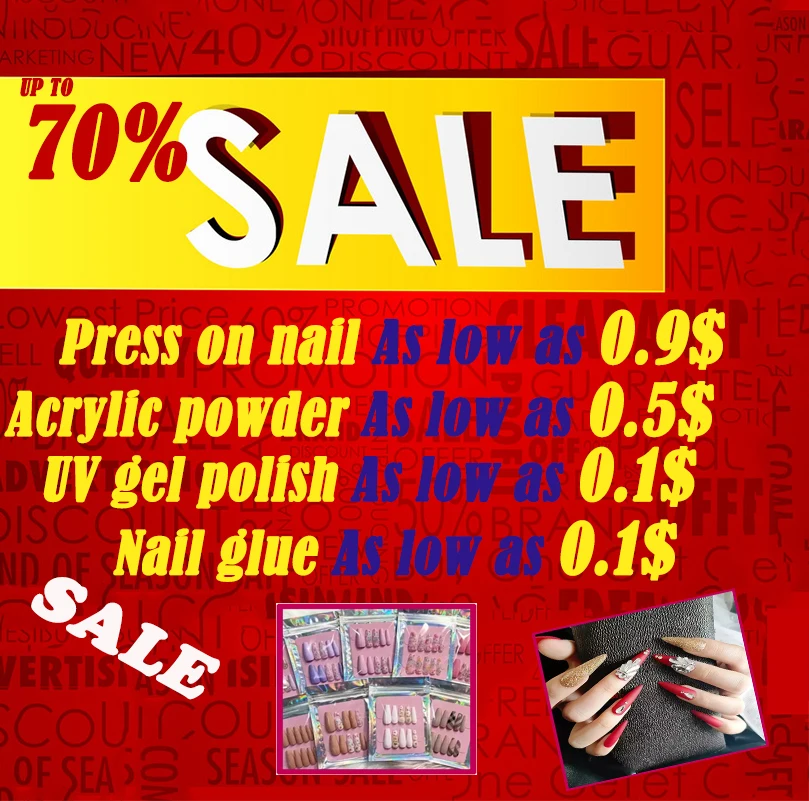 High Quality Private Label Fashion Artificial Fingernails Wholesale Luxury Custom Press On Nails