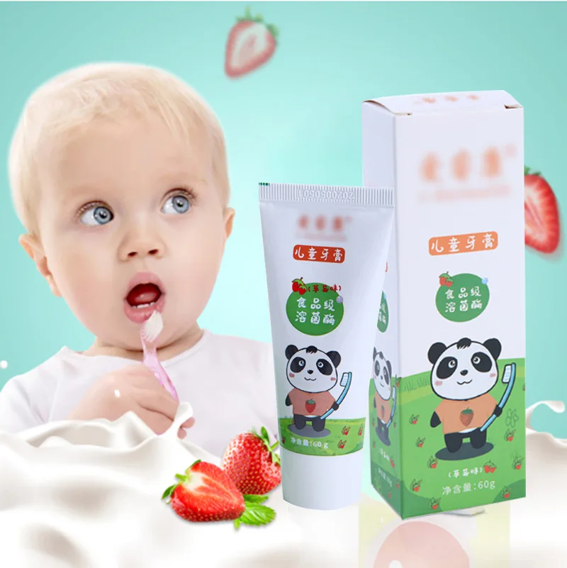 Probiotic Children Toothpaste Kids Children Care for the Gums Prevent Dental Carie Anti-caries Organic Toothpaste