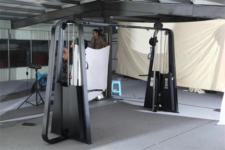 ganas gym fitness equipment multi function strength training cable crossover machine