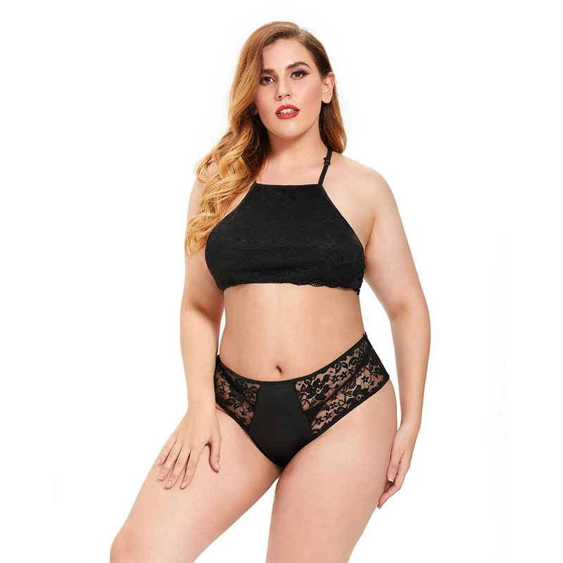 2021 new style plus size lingerie sleepwear babydoll nightwear  women underwear sexy lingerie set plus size sexy of fat women