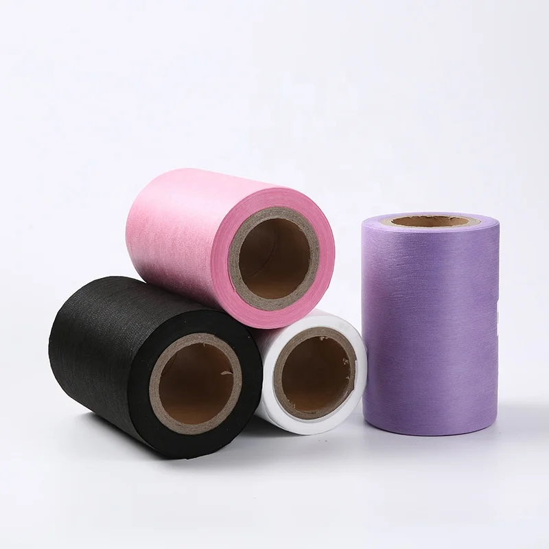 Wholesale Black White Elastic Non Woven Fabric For Ear Loop 100% Polypropylene Soft 40 100Gsm Non Woven Fabric Roll Non Woven (1600311860375)