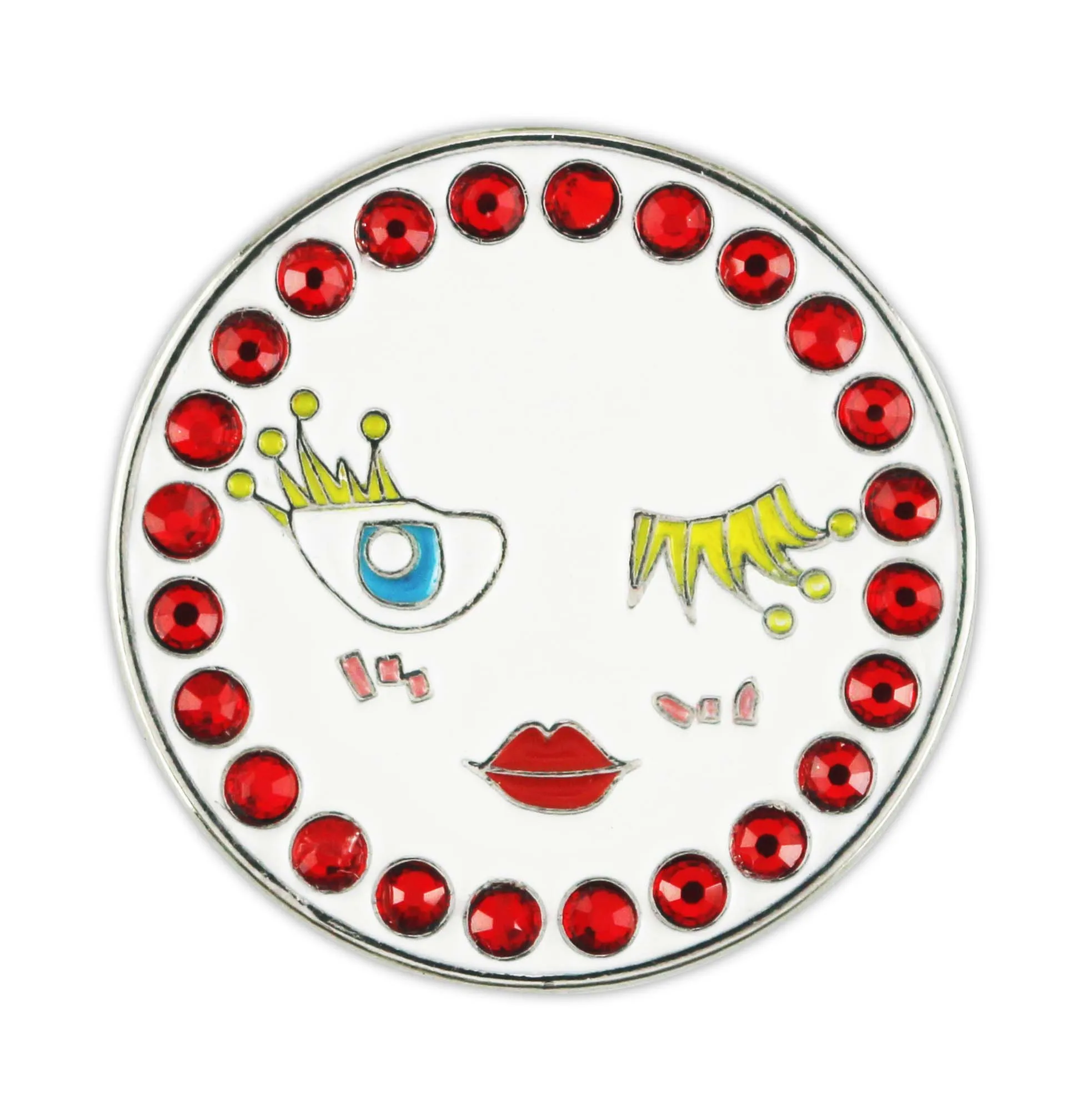 Most popular epoxy resin sticker blank disc golf ball marker