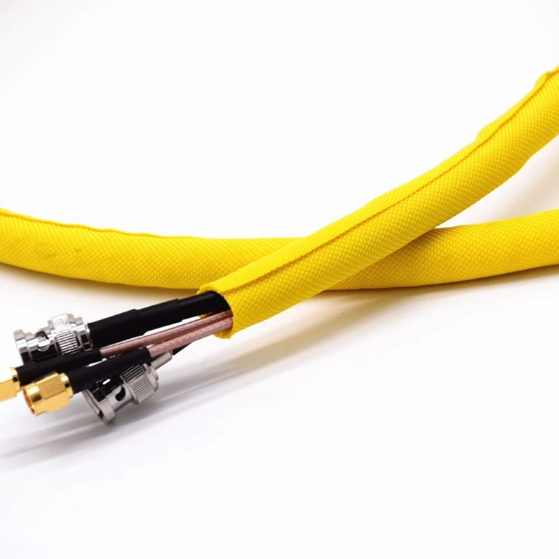 13mm Self Closing Cable Management Cord Sleeve and Organizer Cover