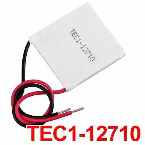 TEC1-12710 TEC Thermoelectric Cooler Peltier 12V 40mm Plate Module CPU