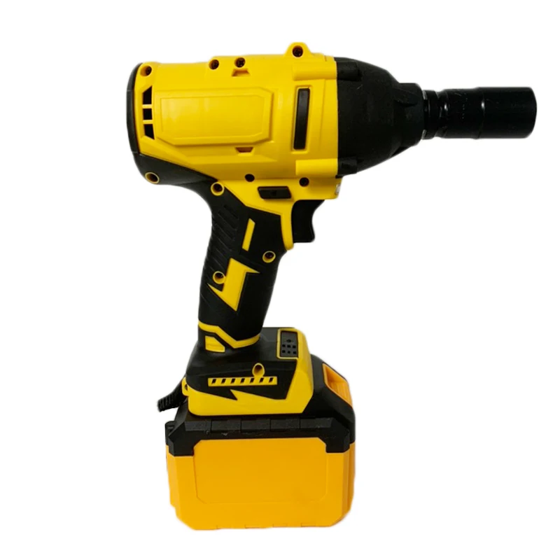 600/1000 NM Ultra High Torque electric cordless Impact Wrench heavy duty car repair tools 1/2 impact gun for sale