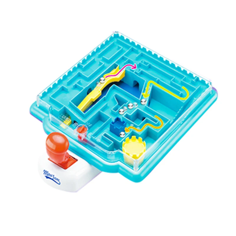 Balance Table Game Mini Labyrinth For Kids Funny Castle Maze Toys Labyrinth Game With Ball