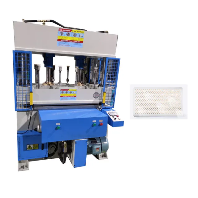 AV804  Nice Quality Portable Manual automatic memory foam hole punching machine