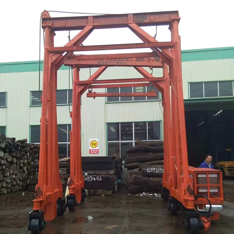 Портативный козловой контейнерный кран 30ton 32ton 40toton для продажи
