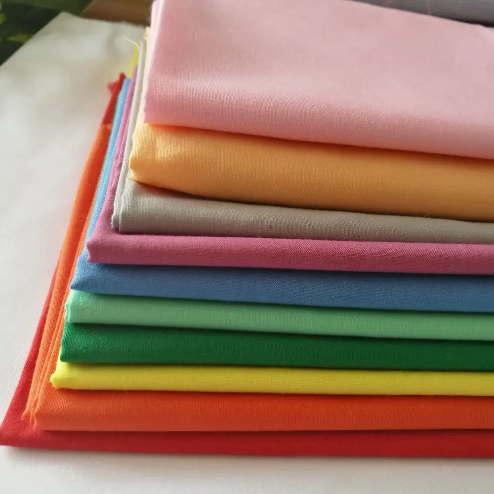 Wholesale Woven Dyed Poly Cotton T/C Poplin fabric