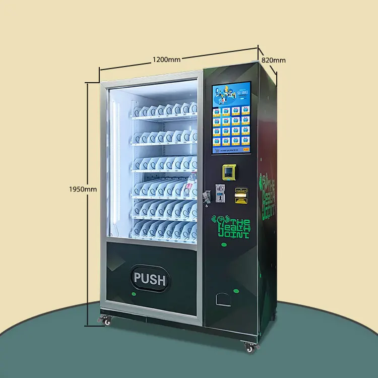 Customized Refrigerated Vending Machine Interactive Shopping Combo Vending Machine Canned Beverage Vending Machine Retail