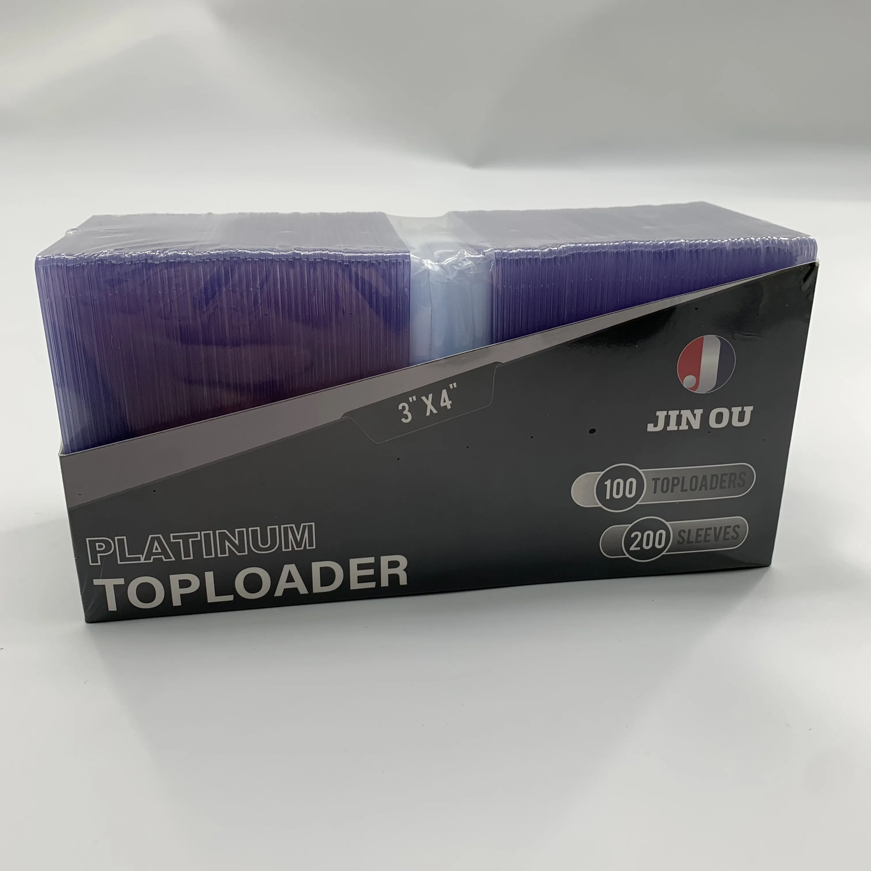Hot Selling 35pt Toploader  film protected  3x4 Trading Cards Sports Cards Baseball Cards Sleeves