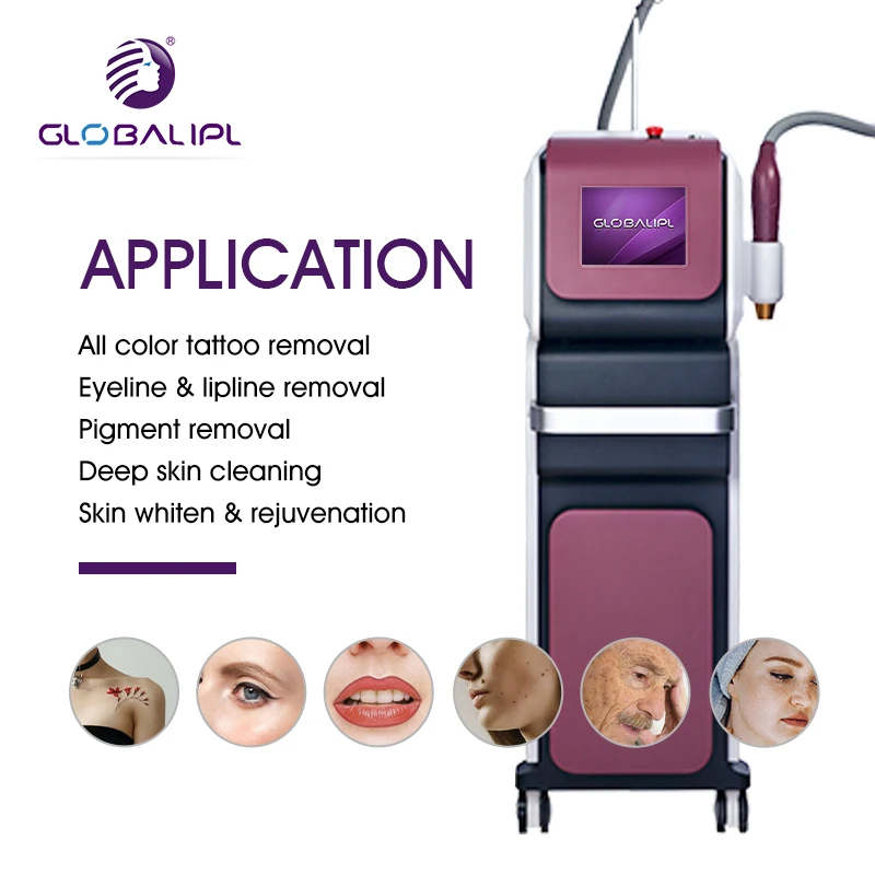 Nd Yag Tattoo Removal Machine/Q Switch Ndyag Laser For Tattoo Removal