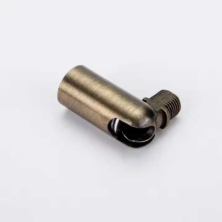 Hot Selling Metal 180 Degree M10 Pipe Swivel Rotary Joint For Track Light